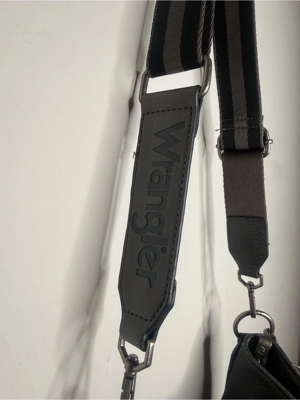 Wrangler Black Hobo Shoulder Bag